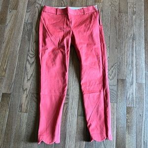 J.Crew ankle scallop pant. Never worn